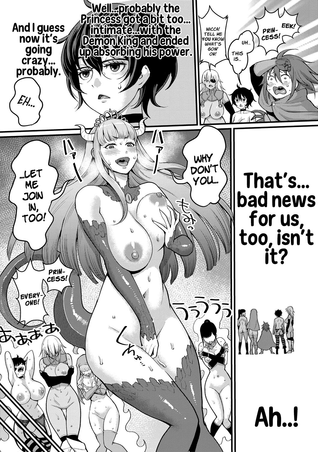 Hentai Manga Comic-Dick Training Quest V ~Me, The Succubus, Some Perverted Women, and a Cursed Princess~-Read-18